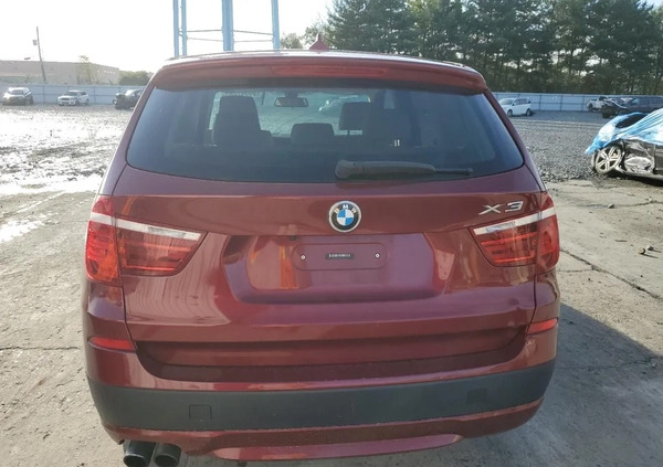 BMW X3 cena 29900 przebieg: 86402, rok produkcji 2013 z Namysłów małe 46